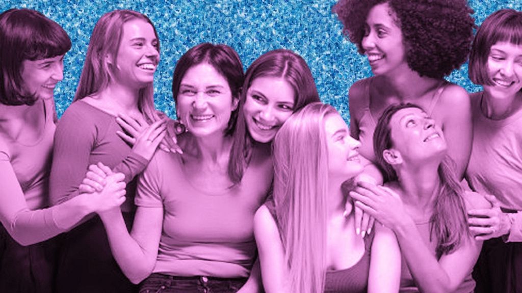 image représentant des femmes ensemble
