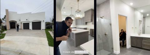 TikTok « The Place to be » pour les agents immobiliers captures du compte @soldbycesar