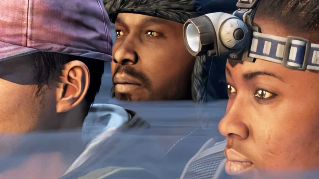 Knit's Island, le documentaire qui brouille la frontière entre réel et virtuel 3 personnages du documentaire Knit's island