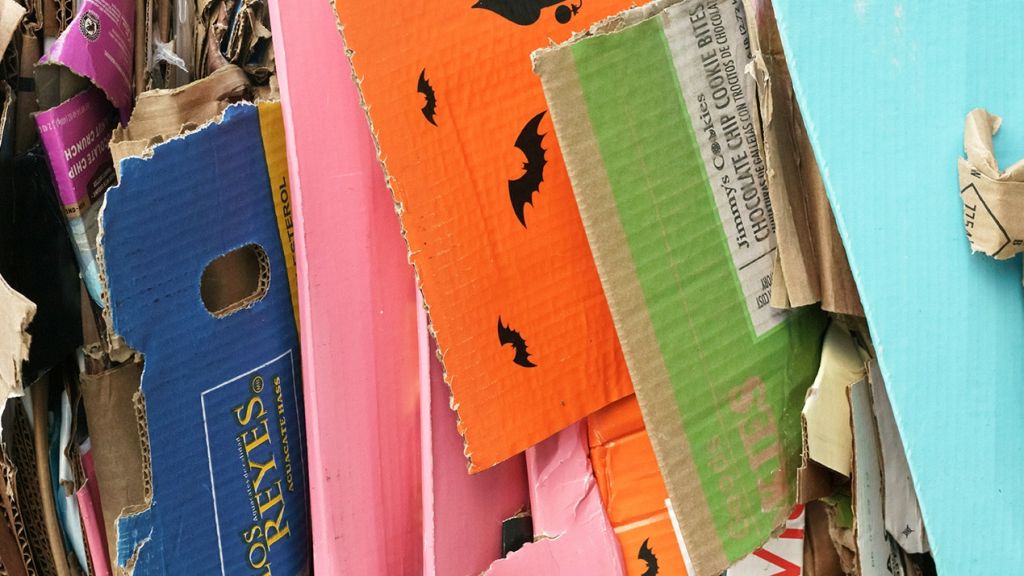 le tri des déchets avec son IA embarquée Tri de cartons