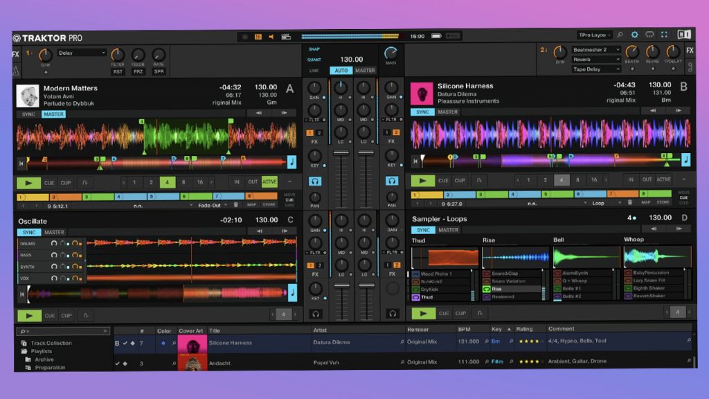 Notion, PI.FIY, Are.na... Ces nouvelles plateformes qui misent sur une esthétique branchée Capture logiciel DJ Traktor Pro 3