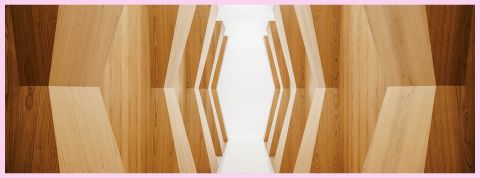 Zoï, le club privé qui prodigue des examens de santé façon hôtel de luxe Un couloir en bois