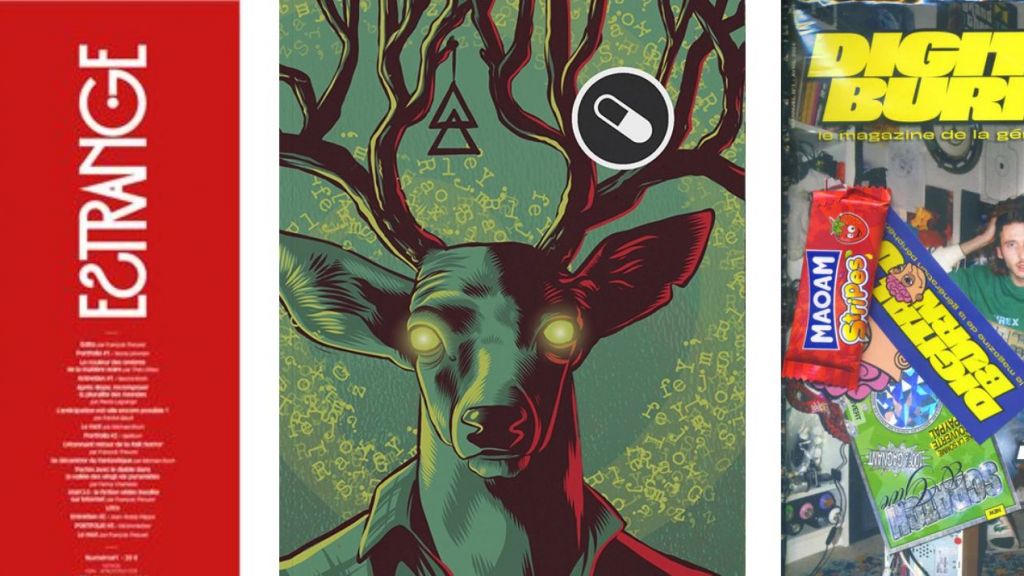 trois couverture de revues à decouvrir