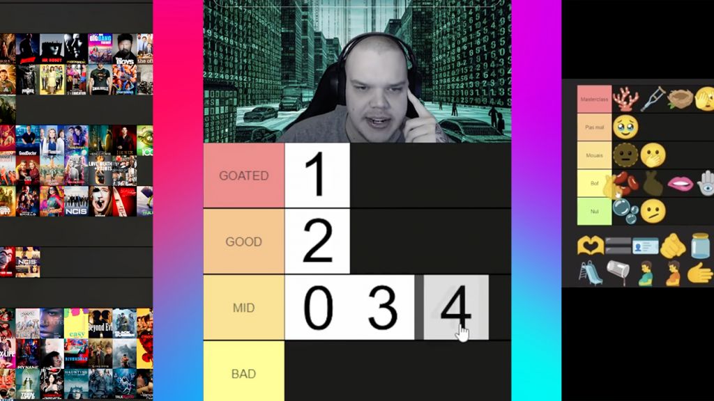 Captures TikTok de tier lists