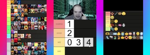 Sur TikTok, les tier lists répondent à nos besoins obsessionnels de tout classer Captures TikTok de tier lists