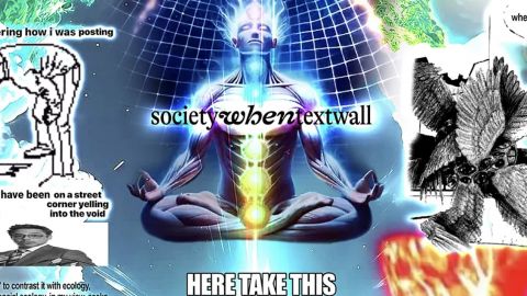 Capture du début du Societyiftextwall