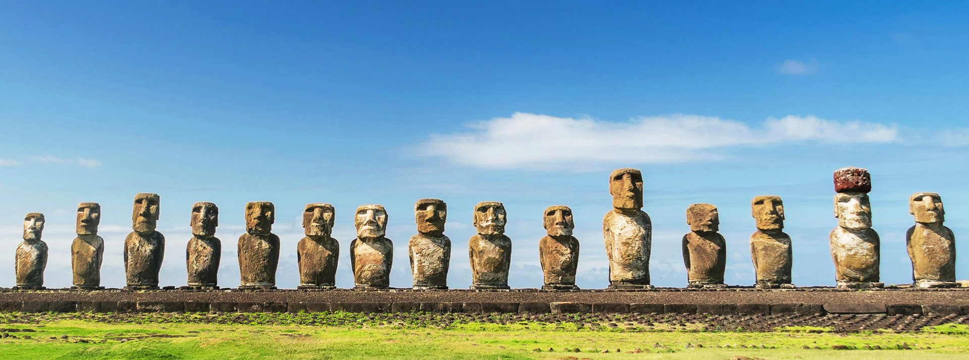 Les statues géantes de l'île de Pâques