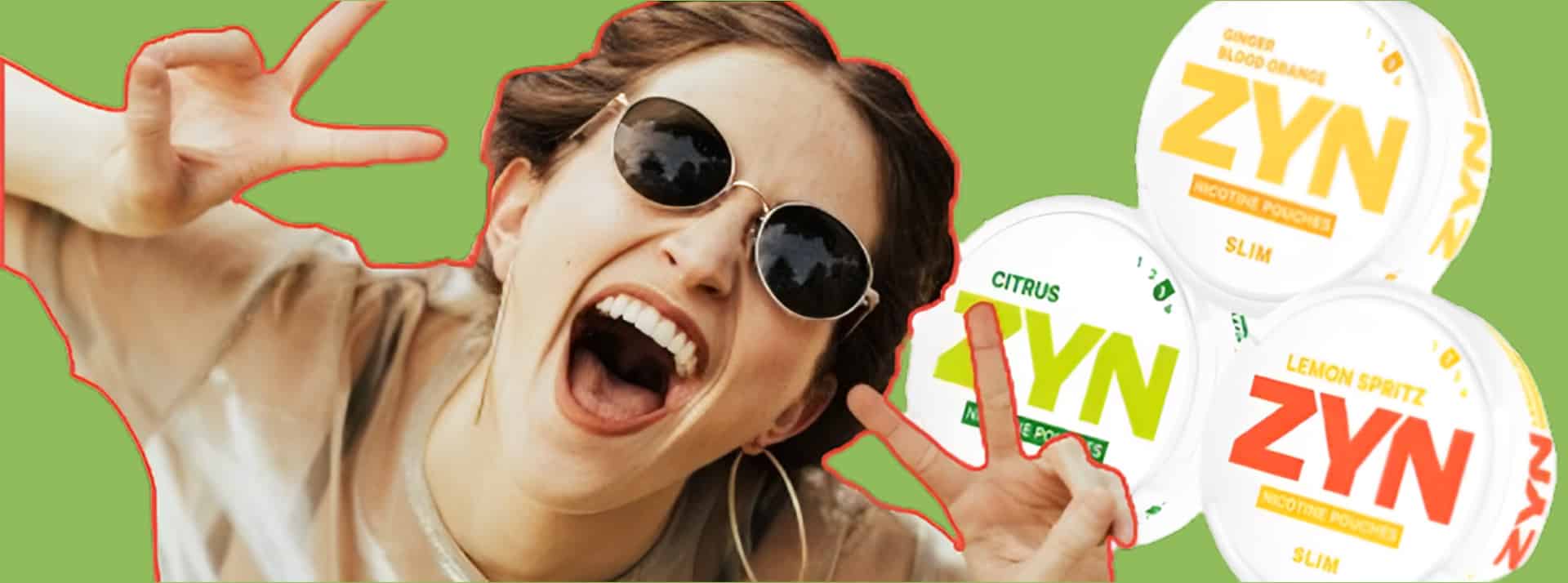 « Consommer 10.000 boîtes contre un iPad » : Comment Zyn mise sur un système de récompenses qui incite la Gen Z à acheter sa nicotine - L'ADN Une jeune fille trop contente sur fond de boîtes de Zyn