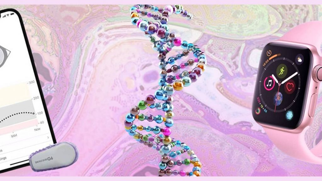 Interview de Michael P. Snyder, généticien américain Une montre connectée sur fond rose