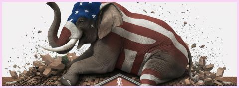 L'Observatoire d'Internet de Stanford démantelé sous la pression des Républicains Un éléphant républicain