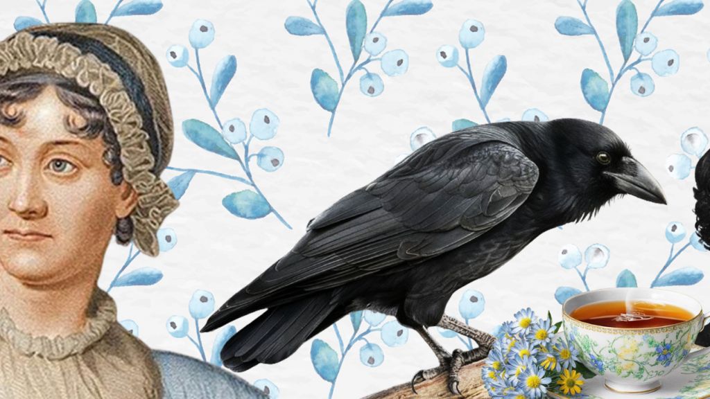 « Je me sens comme cet insecte » : Kafka, Edgar Allan Poe et Jane Austen fascinent TikTok Franz Kafka, Jane Austen, Edgar Allan Poe, un corbeau noir, une tasse de thé