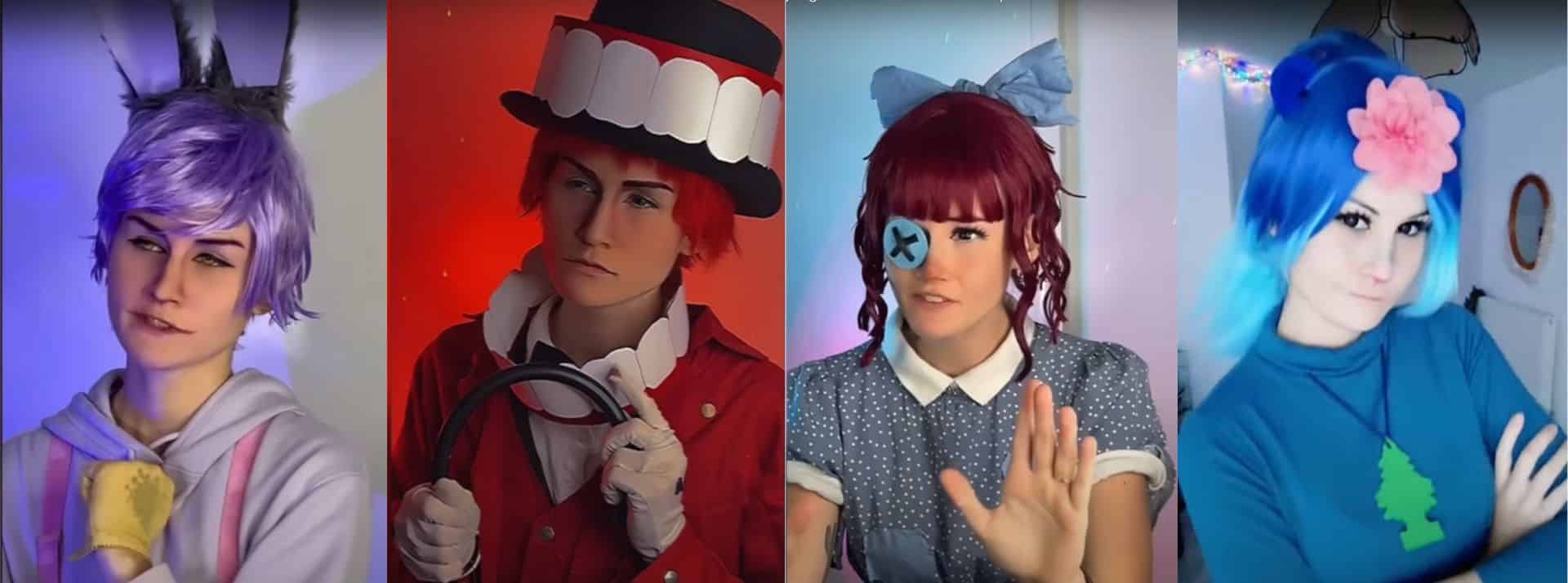 youtubeuse inconnue - L'ADN une série de cosplay