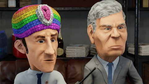 deux marionette 3D moches