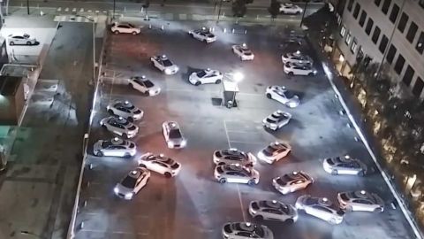 Des voitures autonomes en bouchon