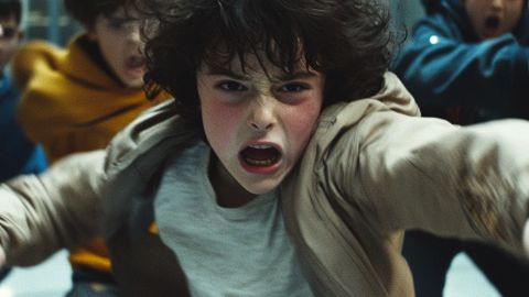 une enfant qui lutte contre les fake news