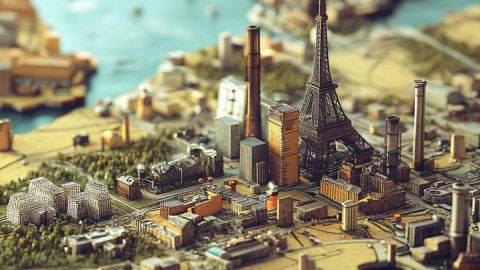 Carte France avec des usines