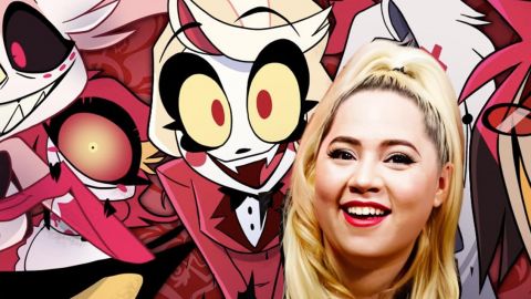 VivziePop et une image d'animé de sa création