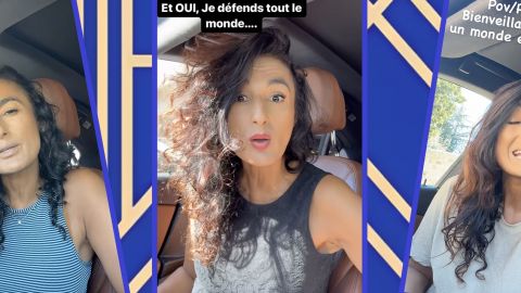 des vidéos extraites du compte de l'avocate