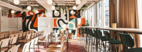 « Climate House » : À Paris, la nouvelle « place to be » de la transition des entreprises Un espace de réunion de la Climate Housee