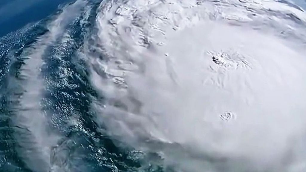 L'ouragan Milton vu par satellite