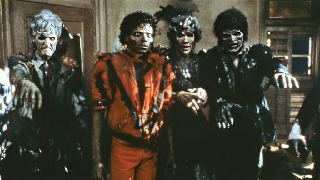 Image issue du clip  - Thriller -  de Michael Jackson