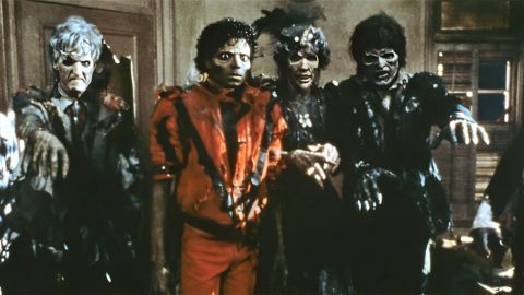 Image issue du clip  - Thriller -  de Michael Jackson