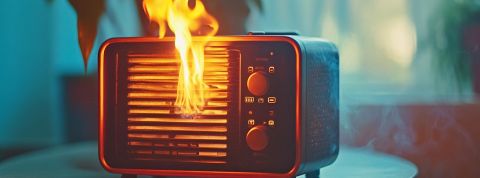 En Pologne, une radio 100 % IA ferme après une semaine de diffusion Une radio carrée à l'ancienne qui brûle