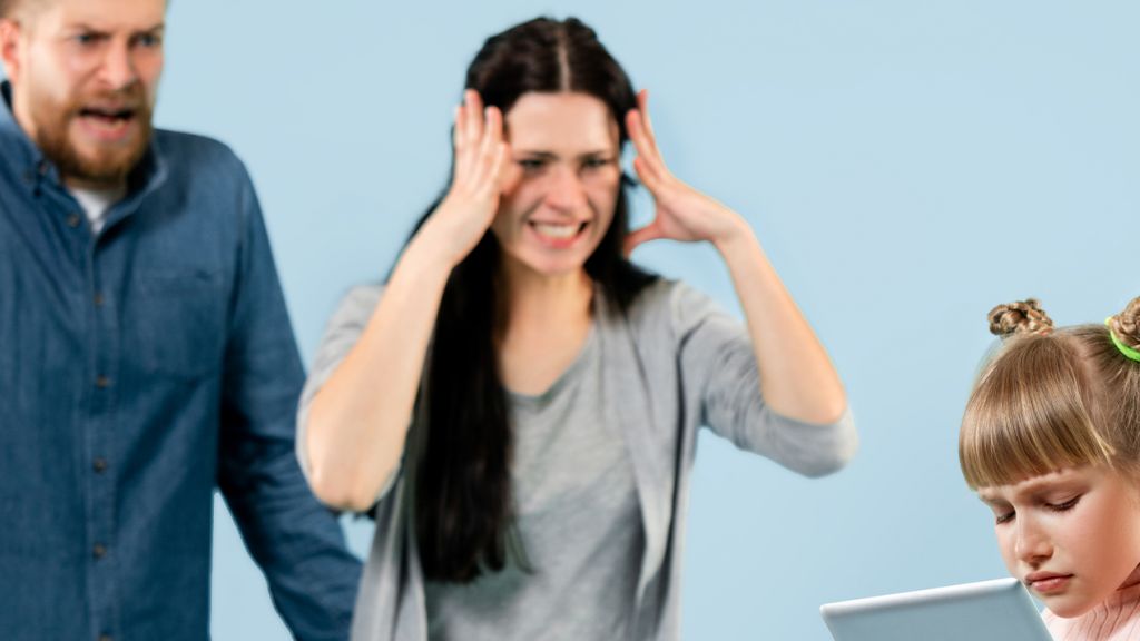 Des parents excédés par leur petite fille