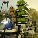 Une capture du jeu farming simulator