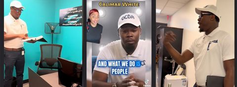 Envie d'insulter votre patron indélicat sur TikTok ? L'humoriste américain Calimar White s'en charge Calimar White