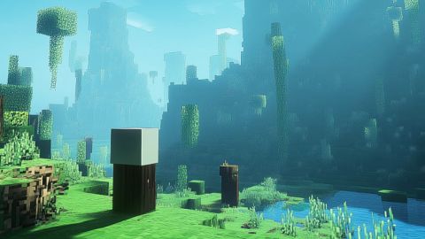 Capture d'Oasis, le Minecraft par IA