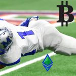 Des joeurus de vaseball e tdes cryptos Bitcoin et Ethereum