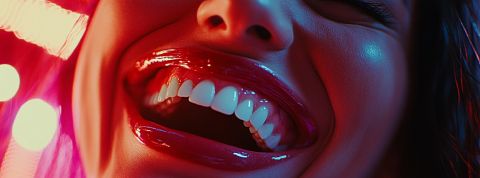 Influence et développement personnel : plus belle la vie ? Une fille qui rit à gorge déployée