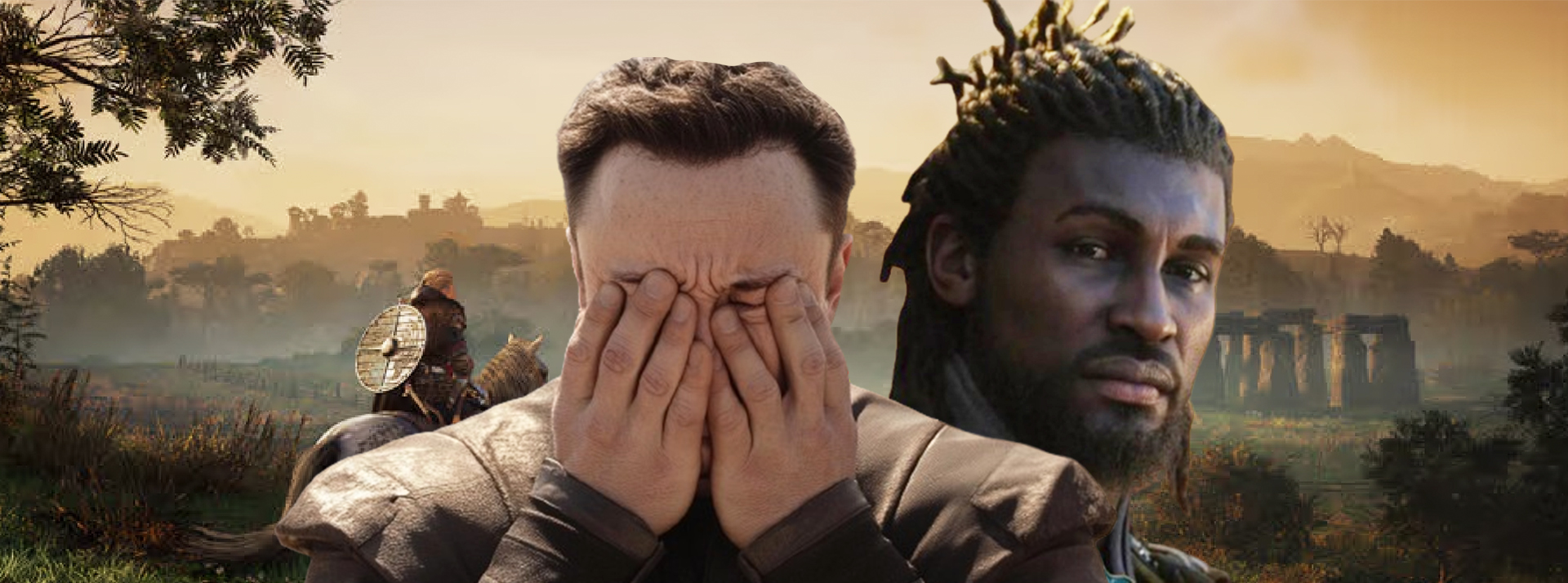 « Un personnage sexy ou tu meurs ! » : les anti-woke mettent la pression sur les créateurs de jeux vidéo - L'ADN Elon Musk terrifié par le samouai Noir d'assassin Creed