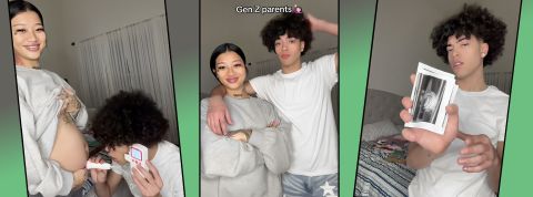 « J’ai vu changer les parents », comment ces professionnelles de santé voient les parents GenZ Un couple de jeunes parents sur TikTok