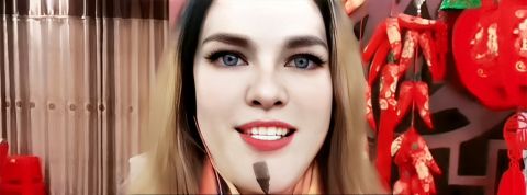 La supercherie lucrative des faux influenceurs russes sur les réseaux chinois Russian Nana, une - fausse - influenceuse