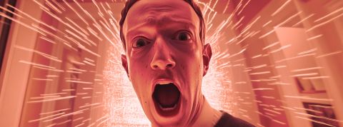 Meta ouvre grand les portes aux insultes discriminantes sur ses plateformes un zuckerberg qui ouvre grand la bouche
