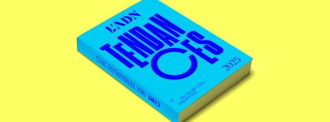 Le Livre des Tendances 2025 sur scène, à la Cité Internationale universitaire Le mock up du Livre des Tendances 2025