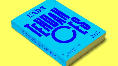 Le mock up du Livre des Tendances 2025