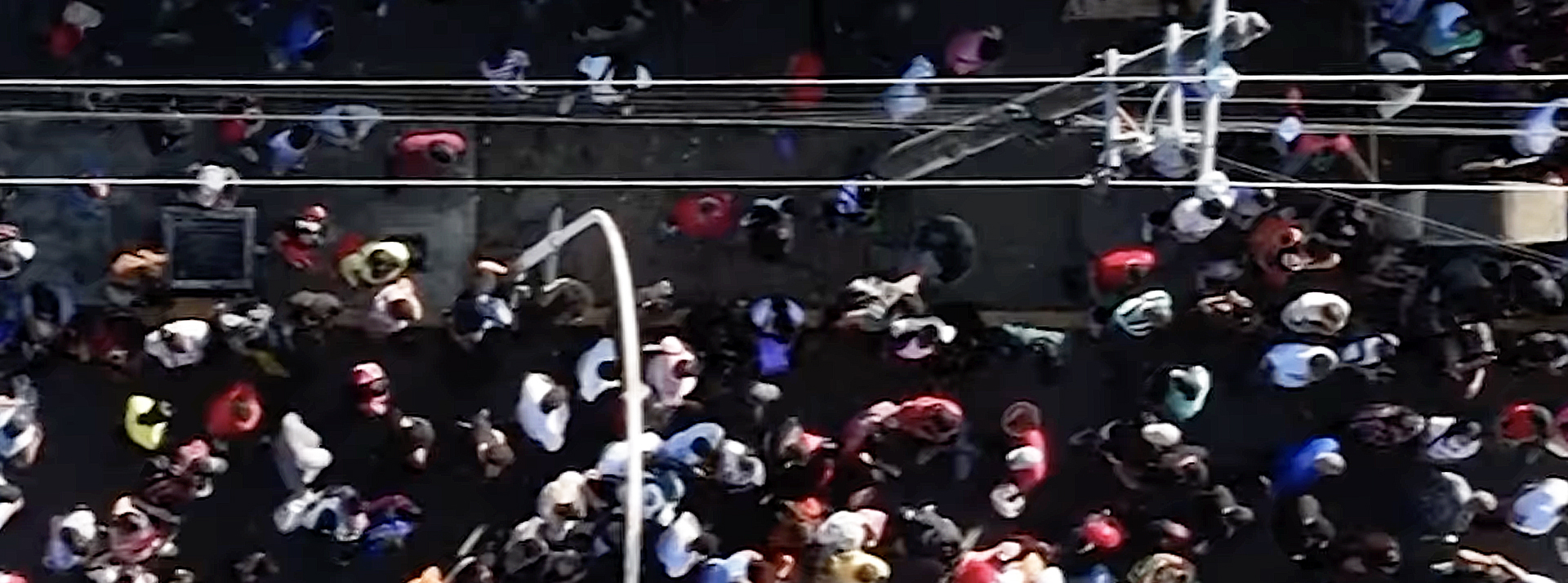 Des migrants mexicains à la frontière US