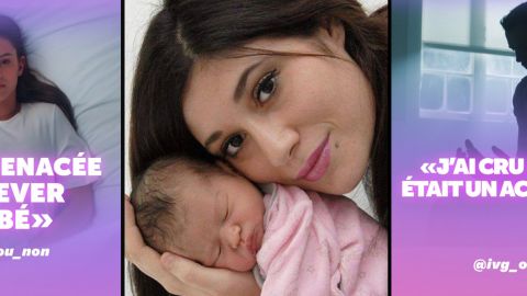 Captures d'écran du site ivg_ou_non