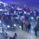 Une manifestation anti-contrôle de migrants à LA