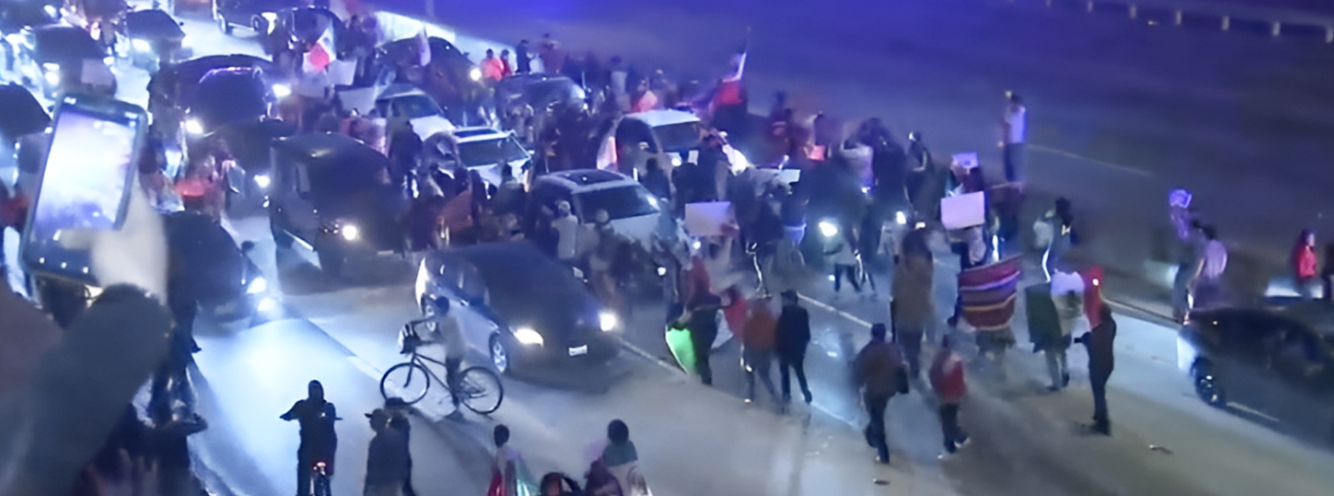 Une manifestation anti-contrôle de migrants à LA