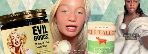 S'enduire de graisse de bœuf, la nouvelle tocade beauté de TikTok Captures de comptes TikTok sur beef tallow