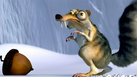 Scrat, l'écureuil de l'âge de glace