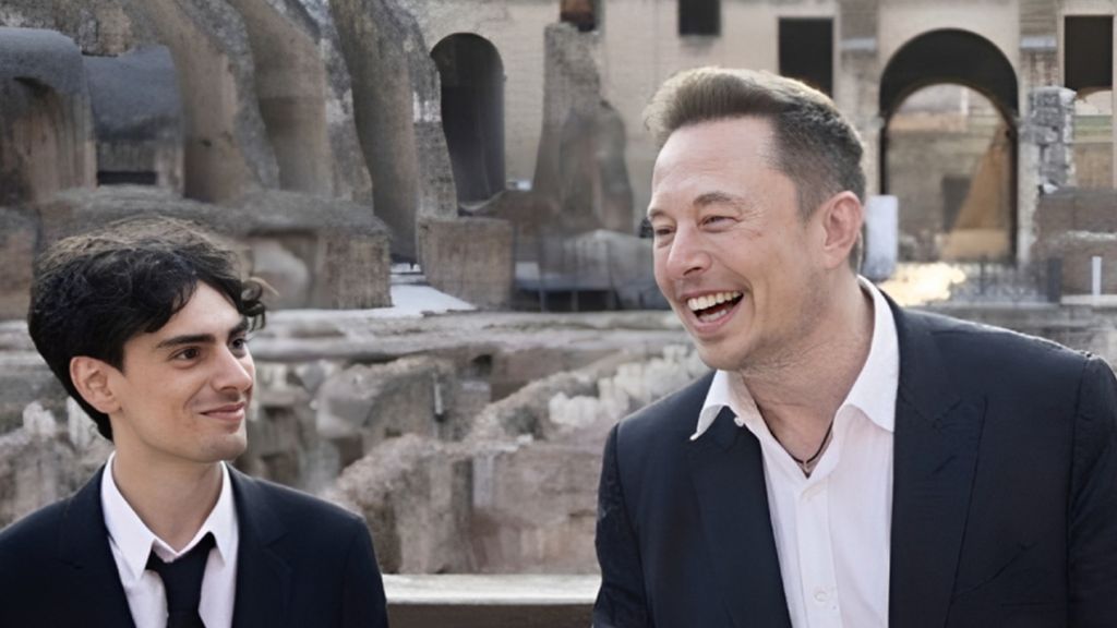 Andrea Stroppa et Elon Musk