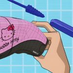 Jerry de Totally spies et un taser Hello Kitty