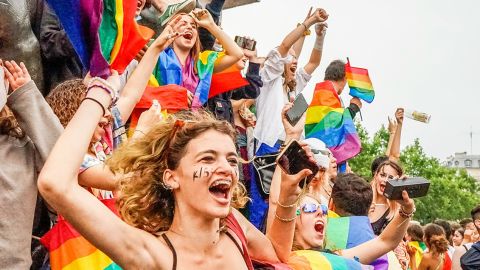 Une manifestation LGBTQ+