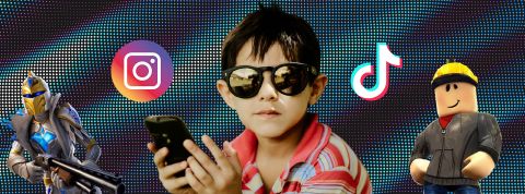 Réseaux sociaux : la génération Alpha arrive et vous allez prendre un coup de vieux Un jeune de la gen Alpha avec un smartphone