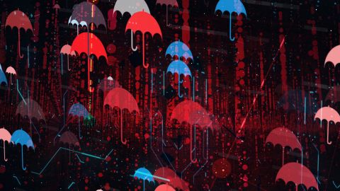 concert de parapluies de cybersécurité